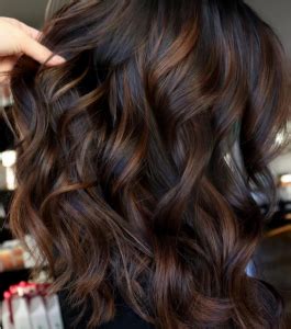 balayage ciocolatiu par mediu